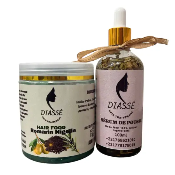 Combo Pousse : Sérum et Baume 1 combo pousse